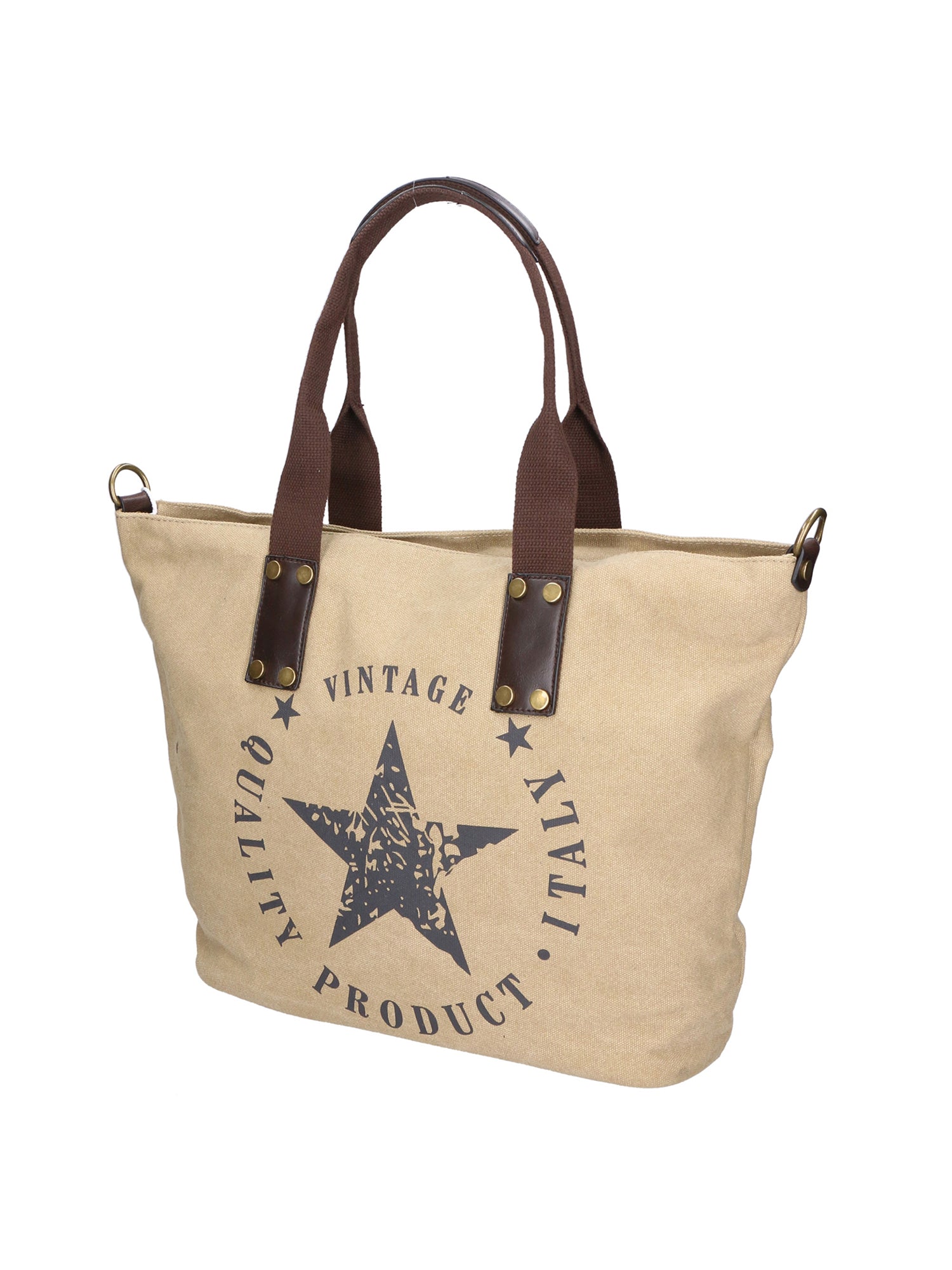 Sabrina Borsa a mano da donna 100% poliestere 8152-BEIGE Chiara Ferretti