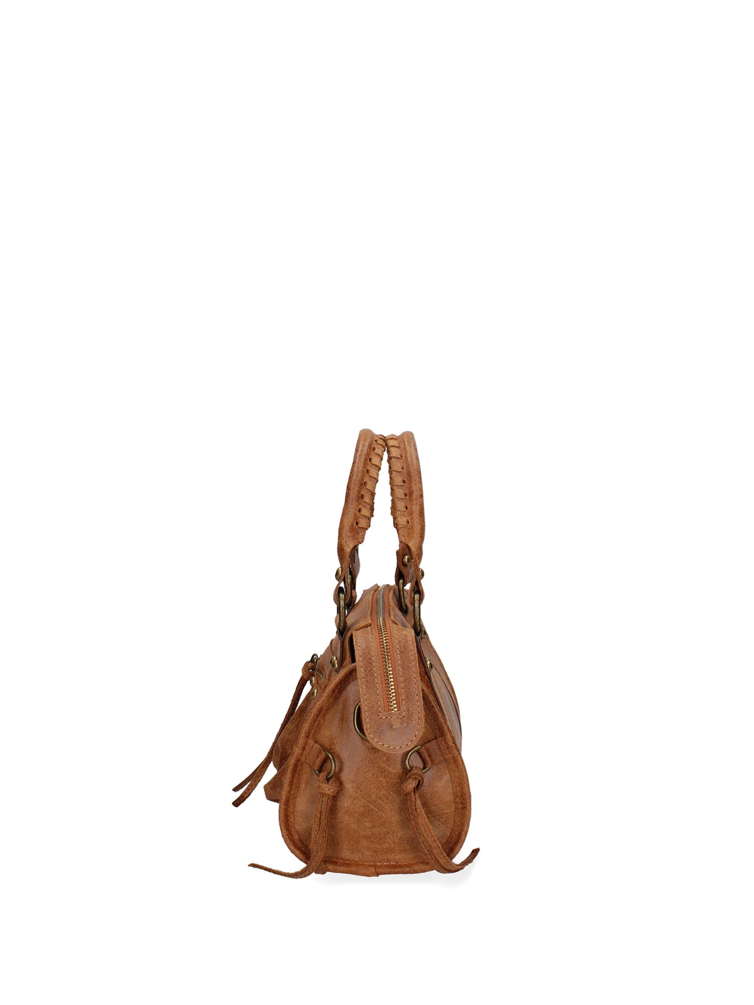 Erisia Borsa a spalla da donna Vera pelle 06091-041 MARRONE Chiara Ferretti