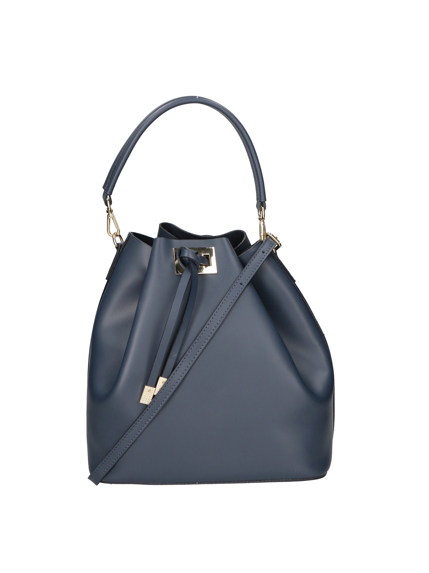 Erina Borsa a mano da donna Vera pelle 8073-P217 BLU NOTTE Chiara Ferretti