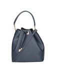 Erina Borsa a mano da donna Vera pelle 8073-P217 BLU NOTTE Chiara Ferretti