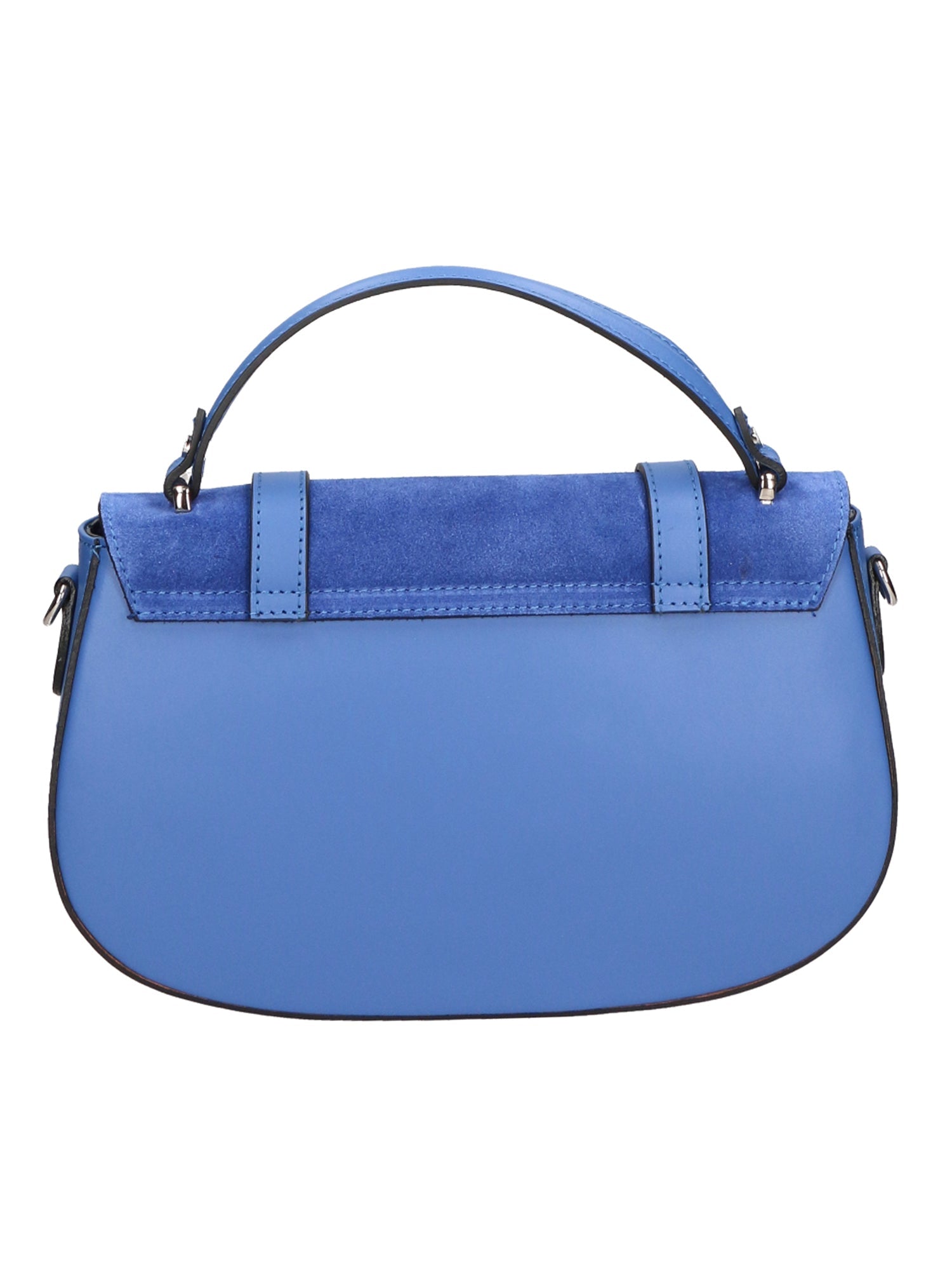 Genziana Borsa a mano da donna Vera pelle 05993-L112 GLICINE+18 BLU Chiara Ferretti