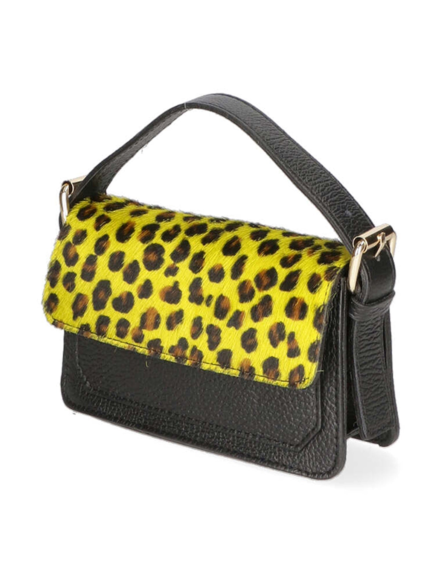 Pochette da Donna Aleide in Vera Pelle Made in Italy 11x18x6,5 cm