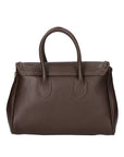 Ersilia Borsa a mano da donna Vera pelle 8092-D23 T.MORO DARK BROWN Chiara Ferretti