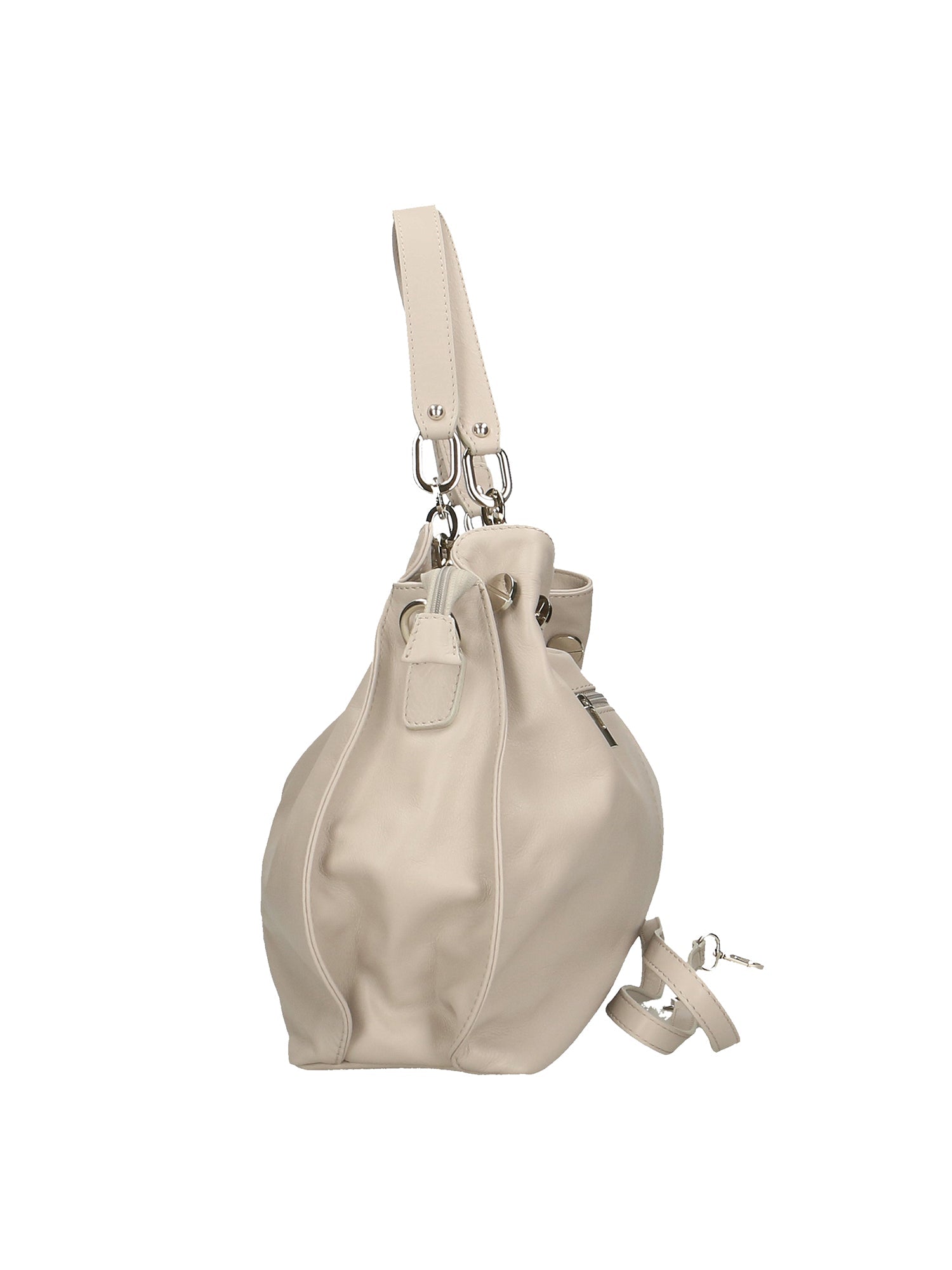 Ereba Borsa a mano da donna Made in Italy 100% pelle 3305-S86 GRIGIO Chiara Ferretti