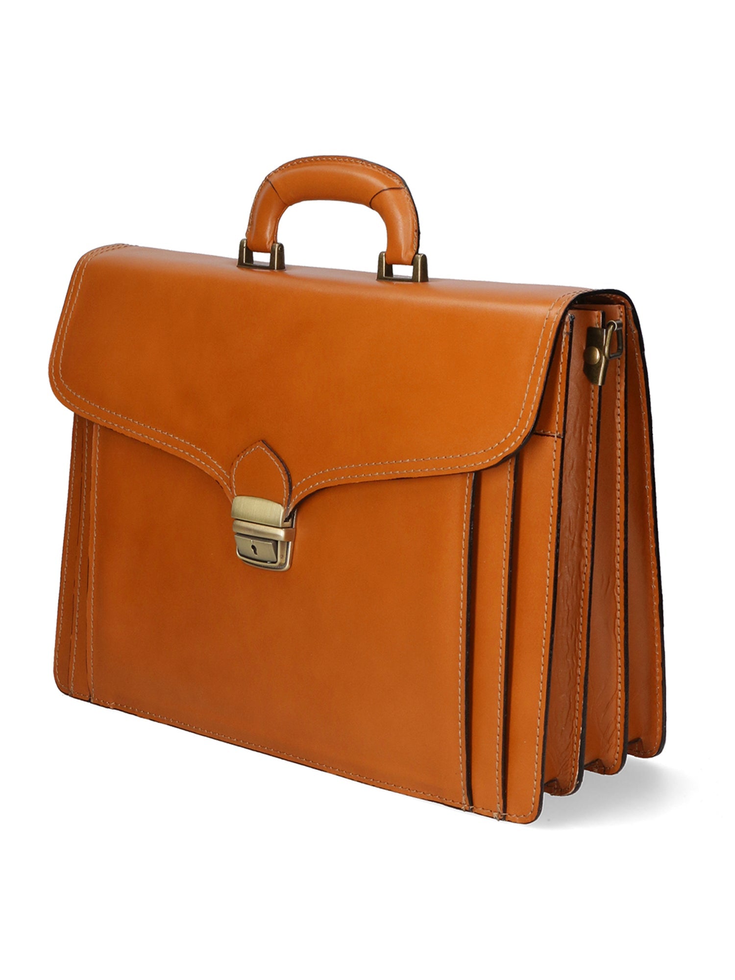 Borsa da lavoro da Uomo Nevio in Vera Pelle Made in Italy 29x39x14 cm