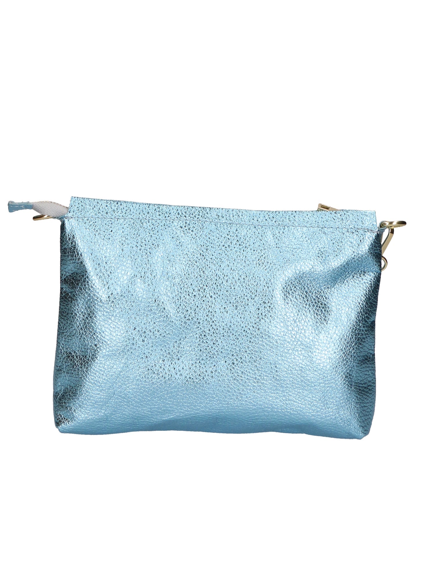 Giorgia Damen-Clutch aus echtem Leder, hergestellt in Italien, 19 x 27 x 2 cm