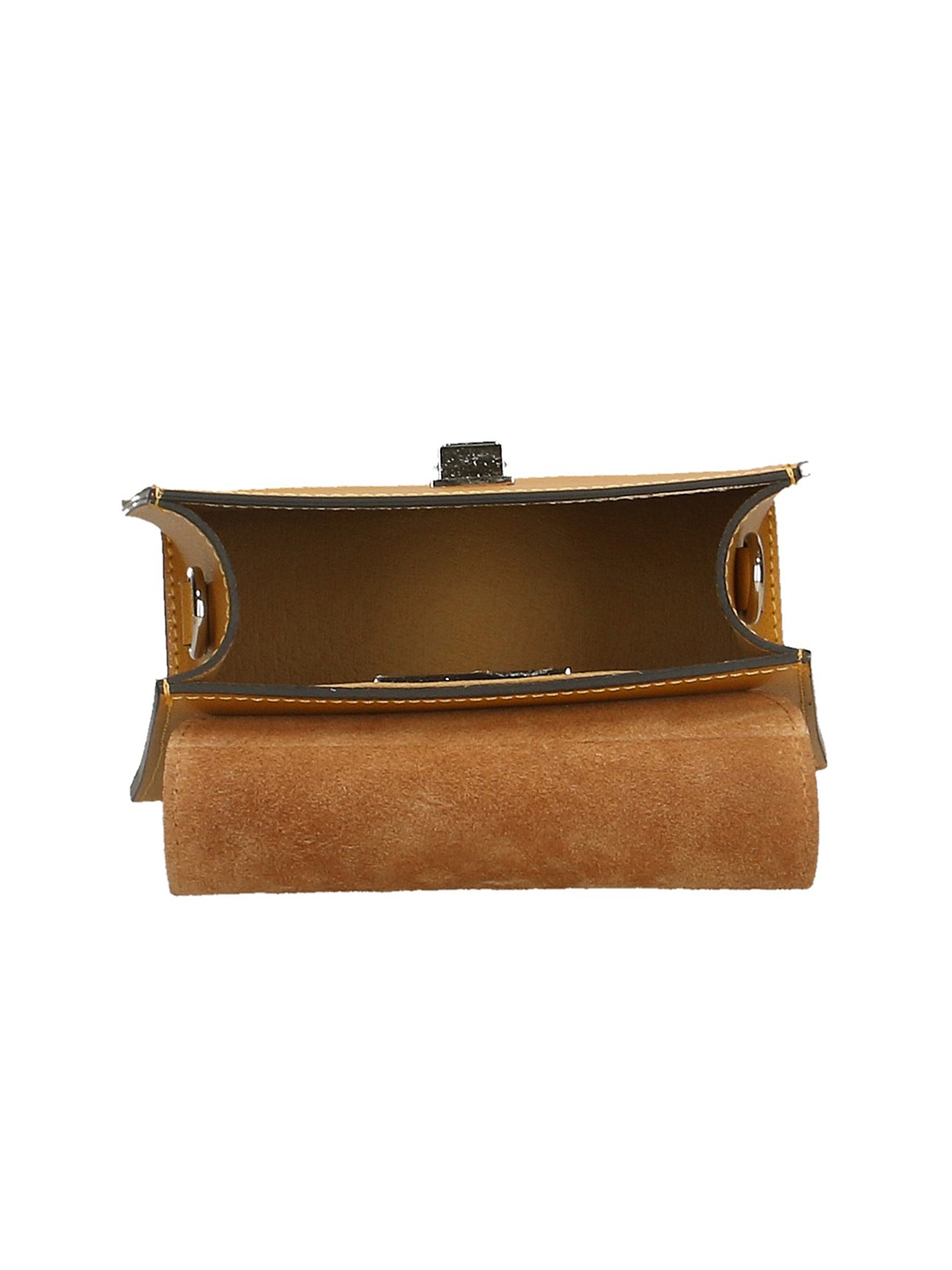 Eolara Borsa a spalla da donna Vera pelle 193842-SENAPE Chiara Ferretti