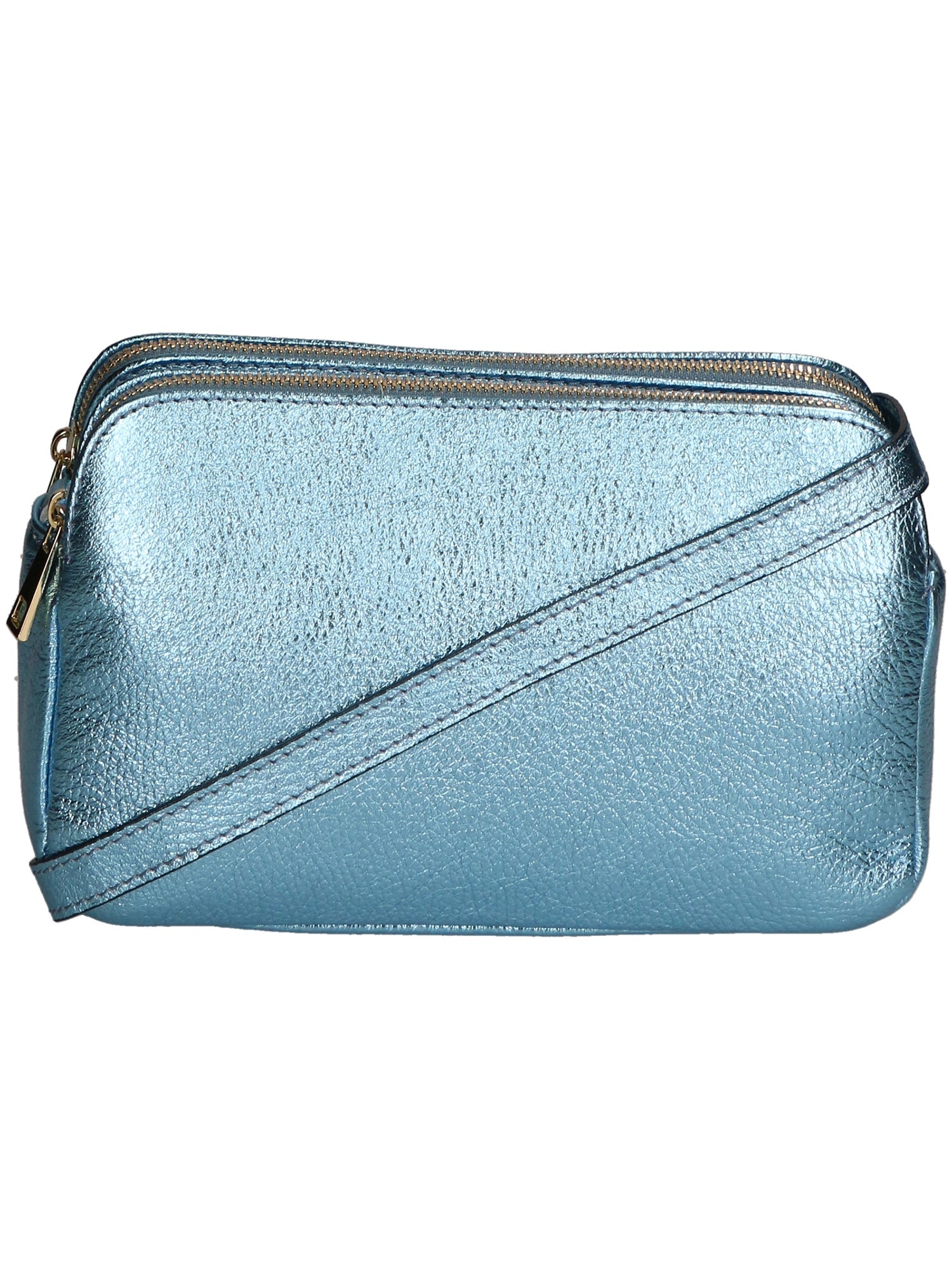 Giovanna Pochette da donna Vera pelle 05931-DL92 CELESTE Chiara Ferretti