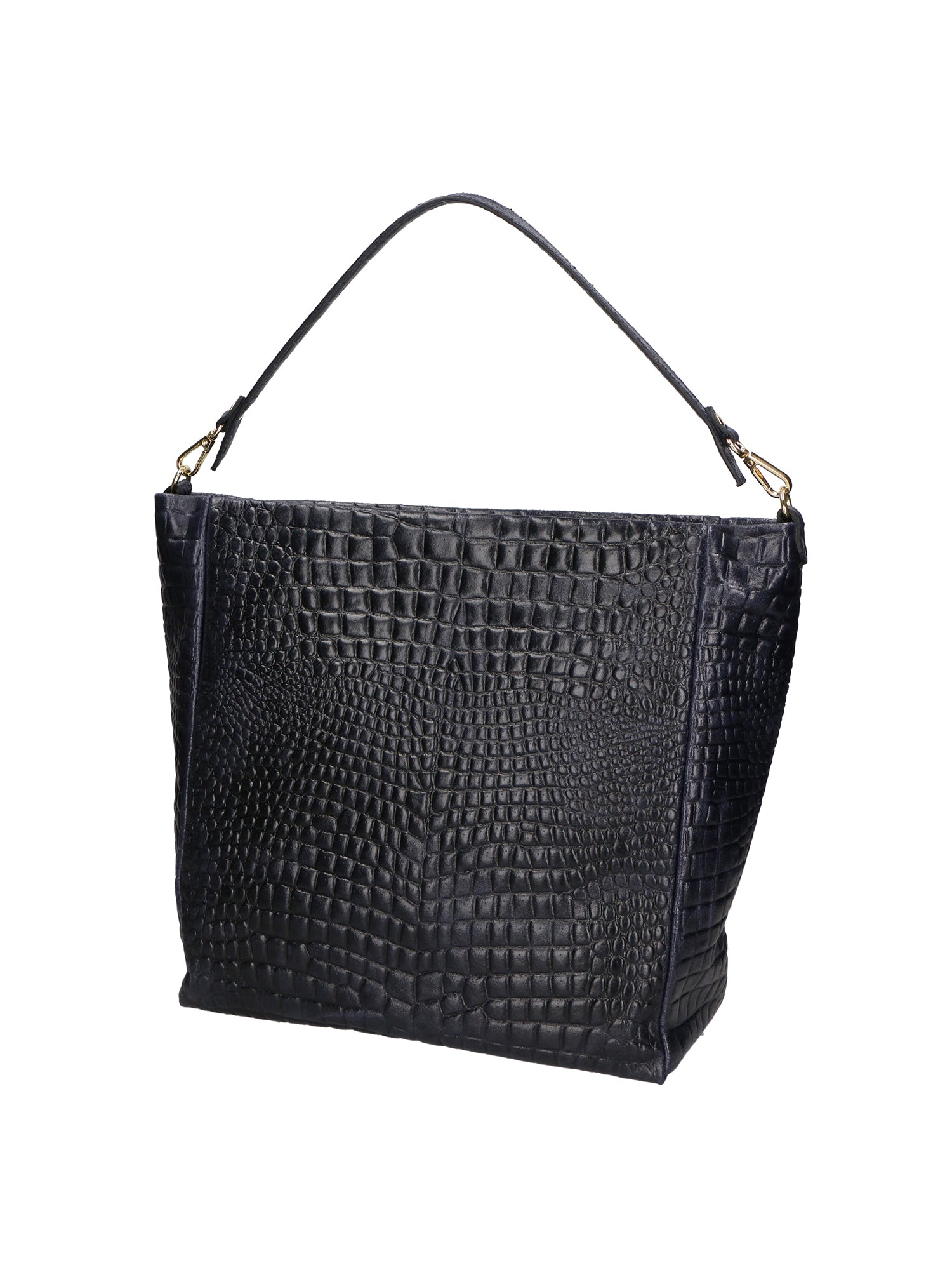 Valtera Borsa a spalla da donna Vera pelle 06500-013 BLU NAVY Chiara Ferretti