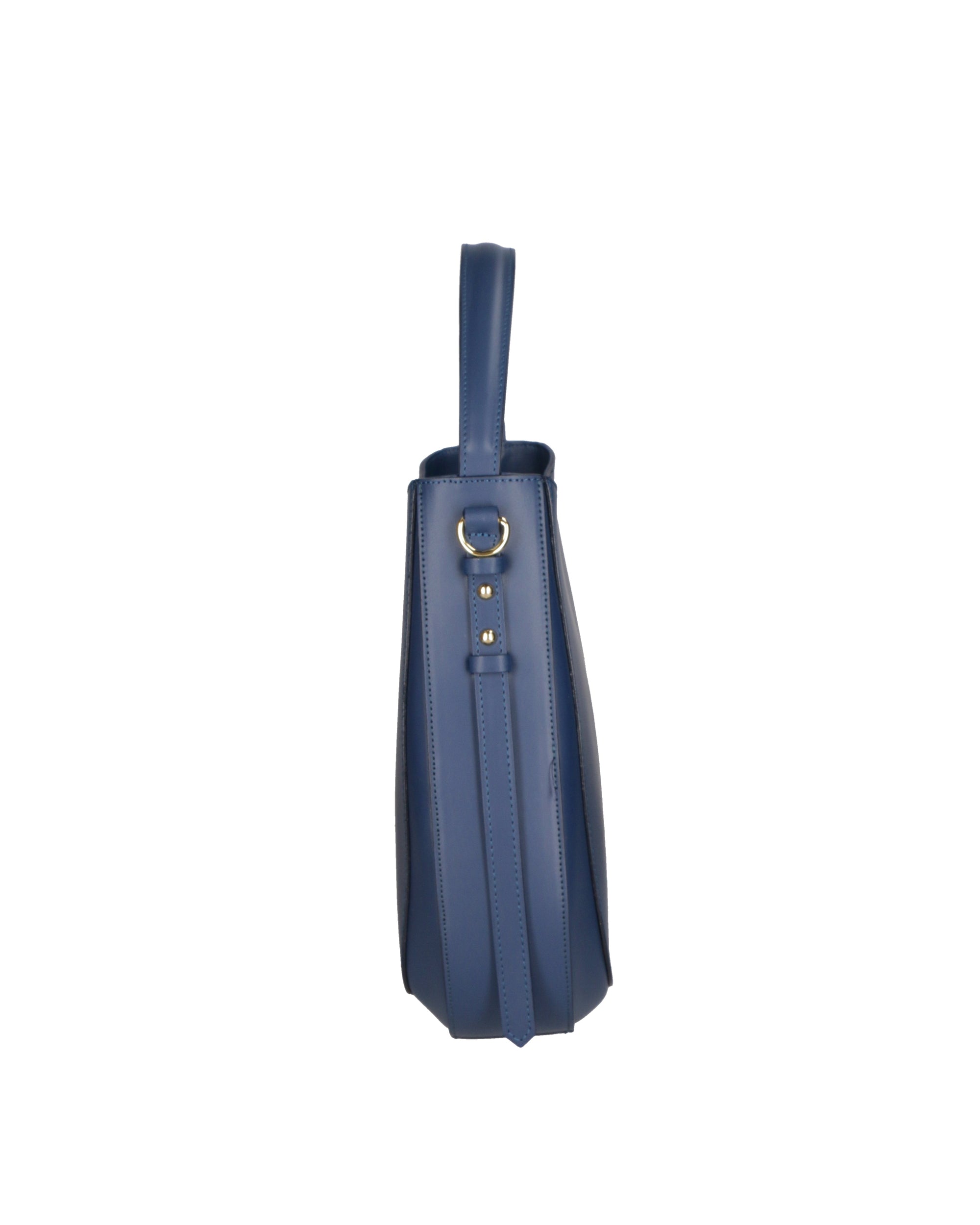 Astraea Borsa a mano da donna 100% pelle 04515-L118 BLU JEANS Chiara Ferretti