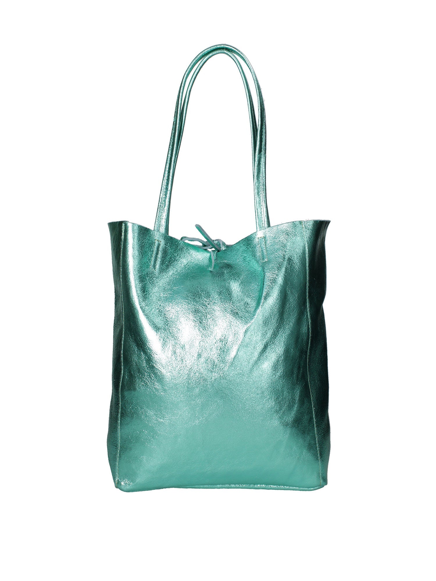Íris Borsa a mano da donna Vera Pelle 07565-L037 TURCHESE Chiara Ferretti