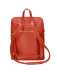 Vivenzia Damenrucksack aus echtem Leder, hergestellt in Italien, 23 x 29 x 6,5 cm