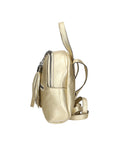 Morgana Damenrucksack aus echtem Leder, hergestellt in Italien, 16 x 17 x 5 cm