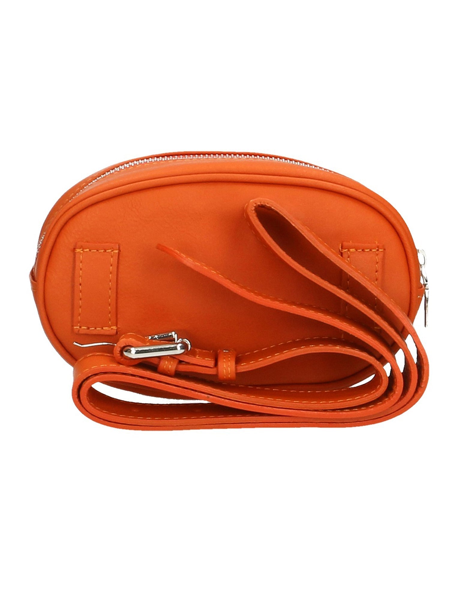 Lysianna 1659-ARANCIO ORANGE Marsupio da donna in vera pelle Chiara Ferretti
