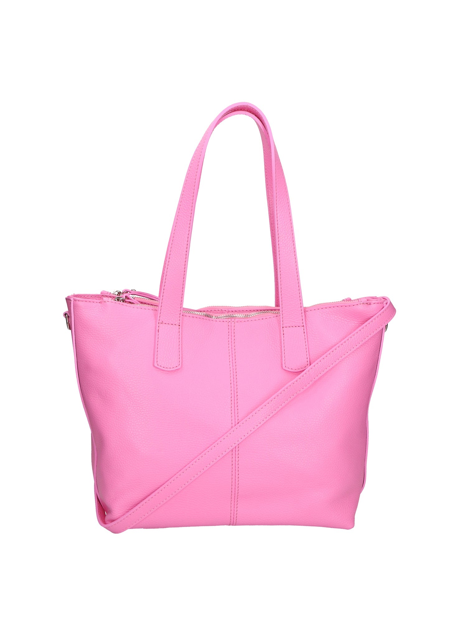 Gea Borsa a spalla da donna Vera pelle 05935-D213 PINK Chiara Ferretti