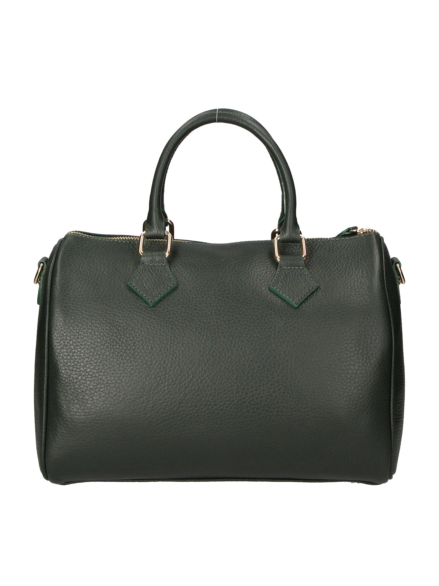 Aralia Borsa a bauletto da donna 100% pelle 5176-D14 VERDE SCURO DARK GREEN Chiara Ferretti