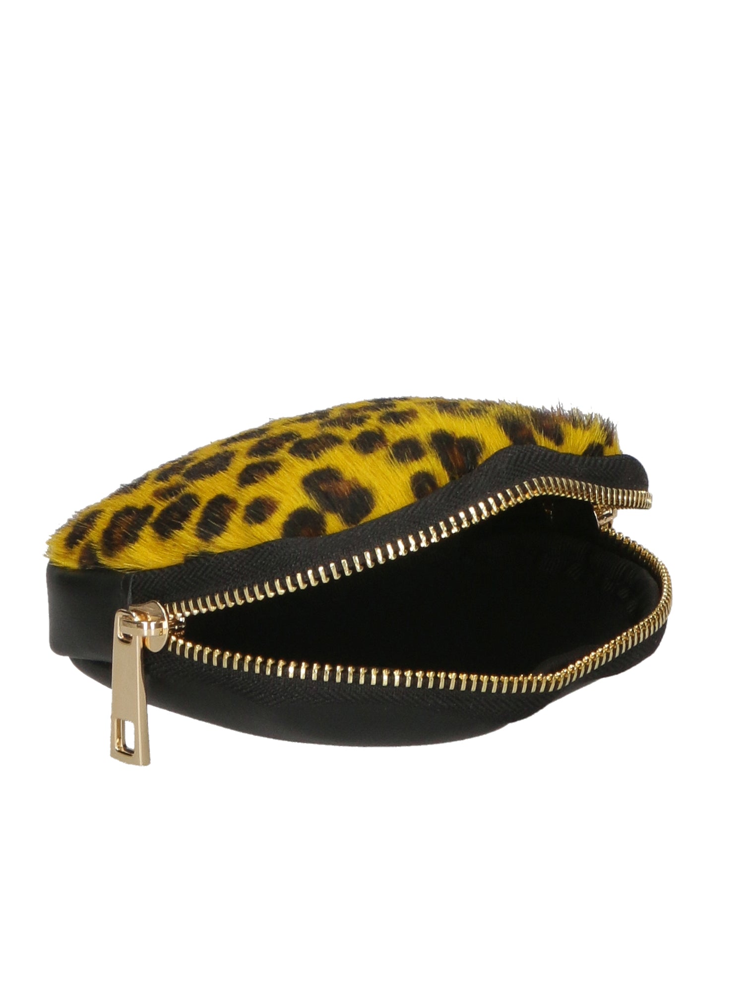 Rachele Pochette donna vera pelle Zip 02535-GHEPARDO GIALLO Chiara Ferretti