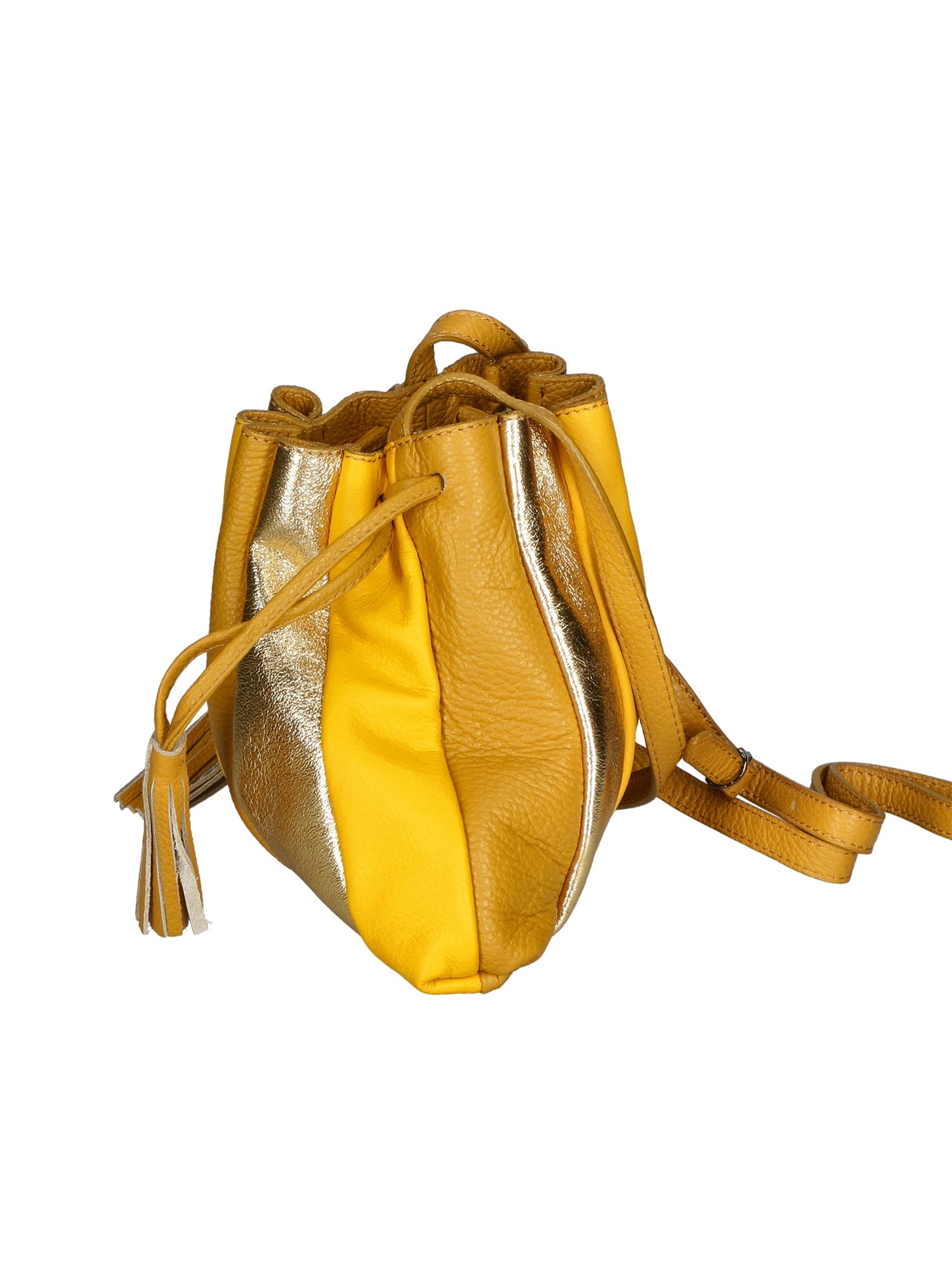 Elysia Borsa a spalla da donna Vera pelle 552043-SENAPE Chiara Ferretti