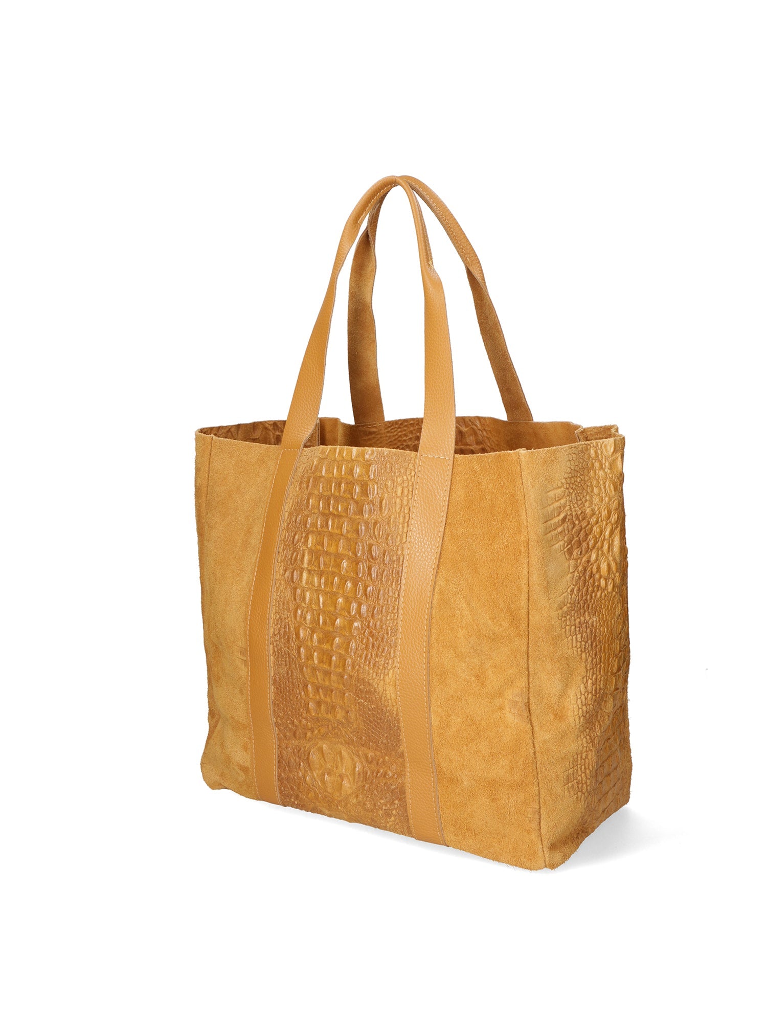 Edith Borsa Shopper da donna Vera pelle 80043-005 CUOIO CHIARO Chiara Ferretti