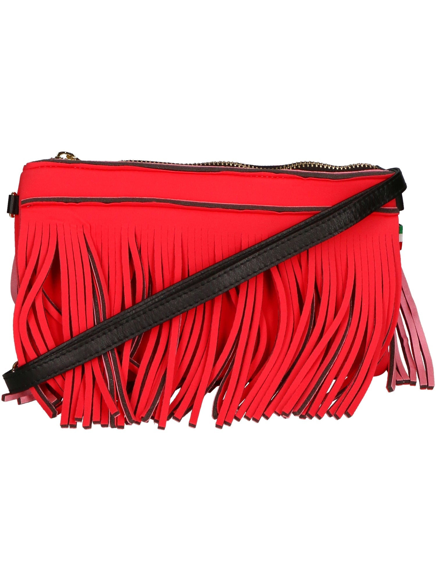 Oxsana Borsa a spalla da donna Neoprene 1311-ROSSO RED Chiara Ferretti