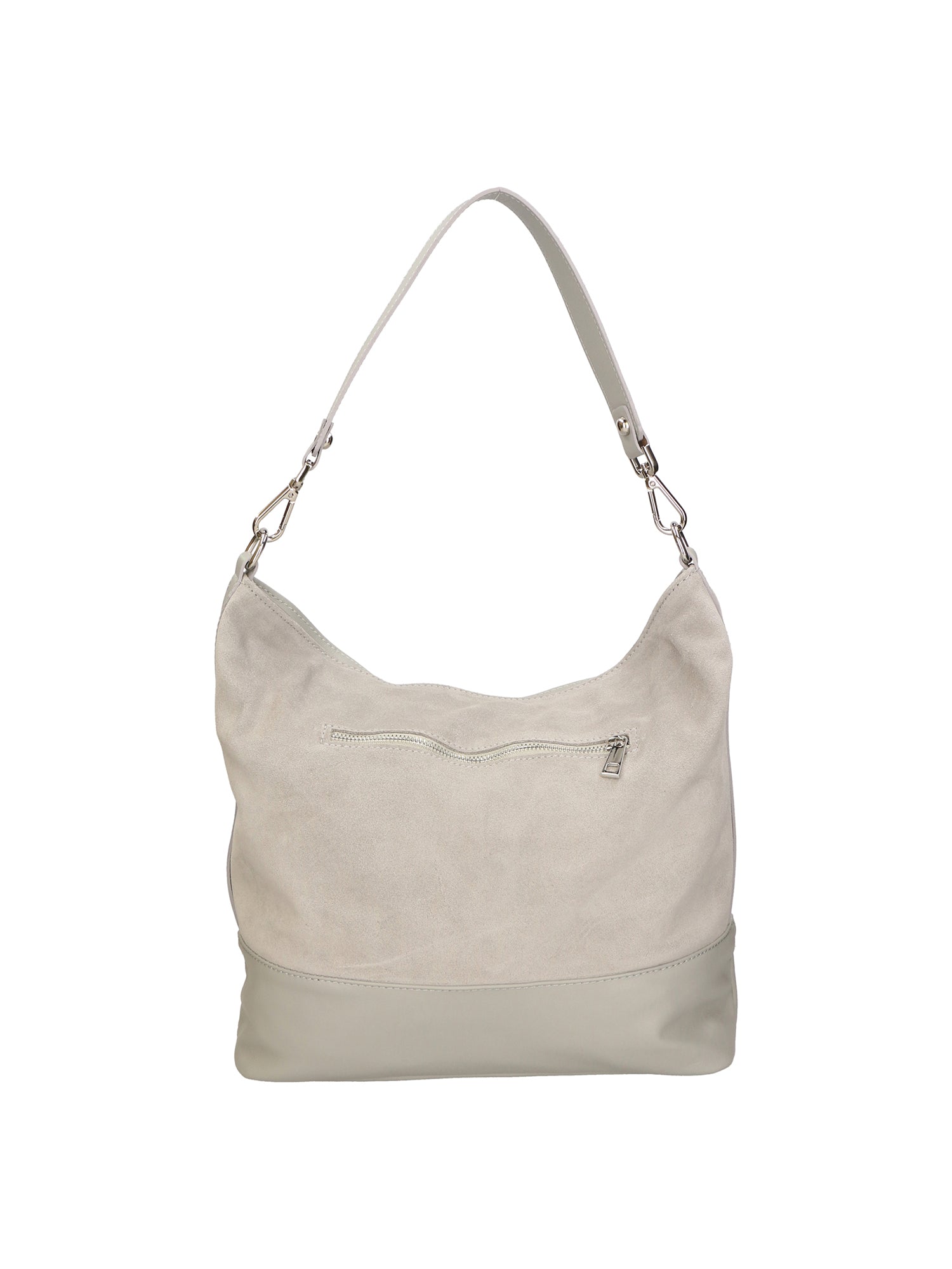 Graziana Borsa a spalla da donna Vera pelle 05960-21 GRIGIO 86 GRIGIO Chiara Ferretti