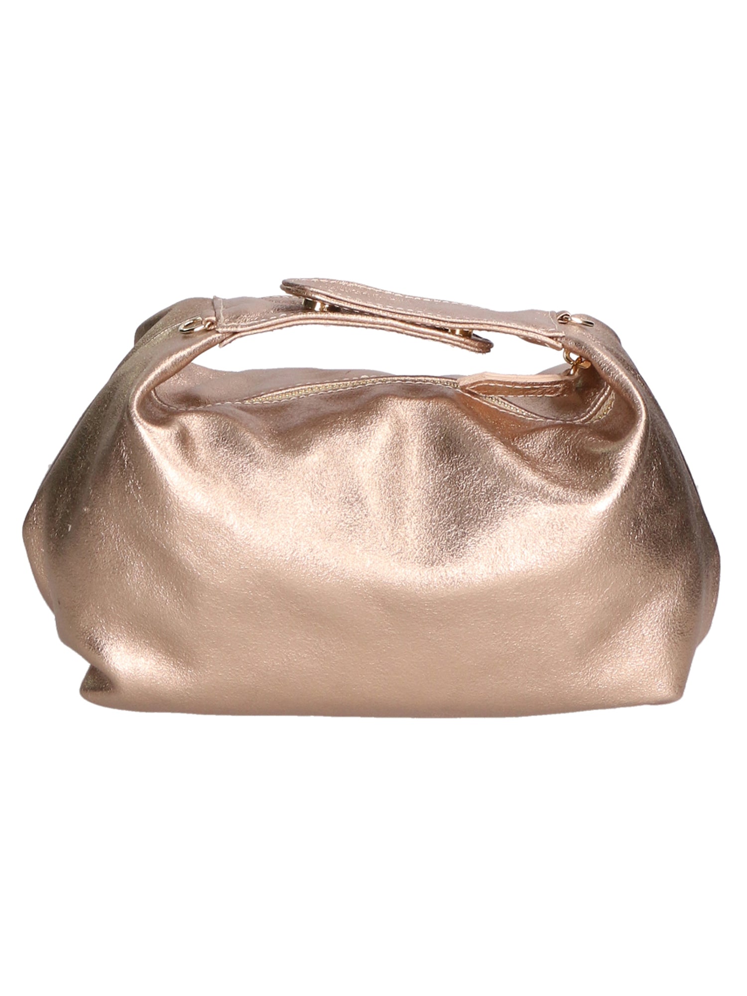 Grace Damen-Schultertasche aus echtem Leder, hergestellt in Italien, 17 x 23 x 10 cm