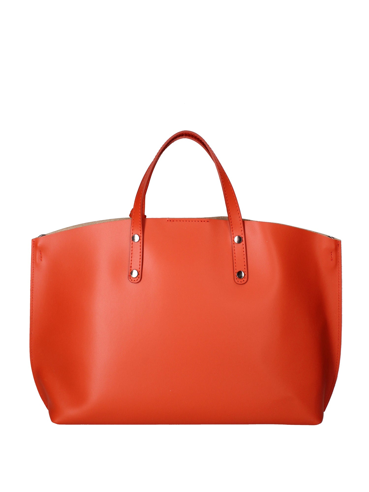 Lumena Borsa a mano da donna Vera pelle 2094-L311 MATTONE Chiara Ferretti