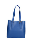 Germana Borsa a spalla da donna 100% pelle 05924-B22 BLUETTE Chiara Ferretti