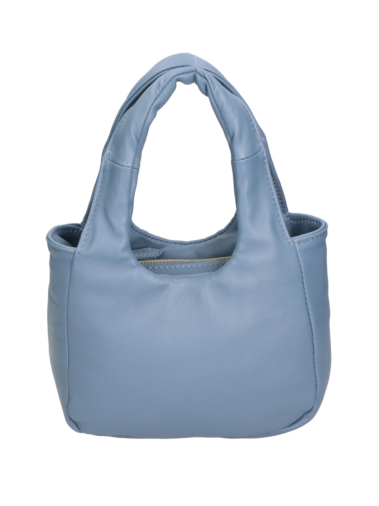 Virna Damenhandtasche aus echtem Leder, hergestellt in Italien, 17 x 24 x 8 cm