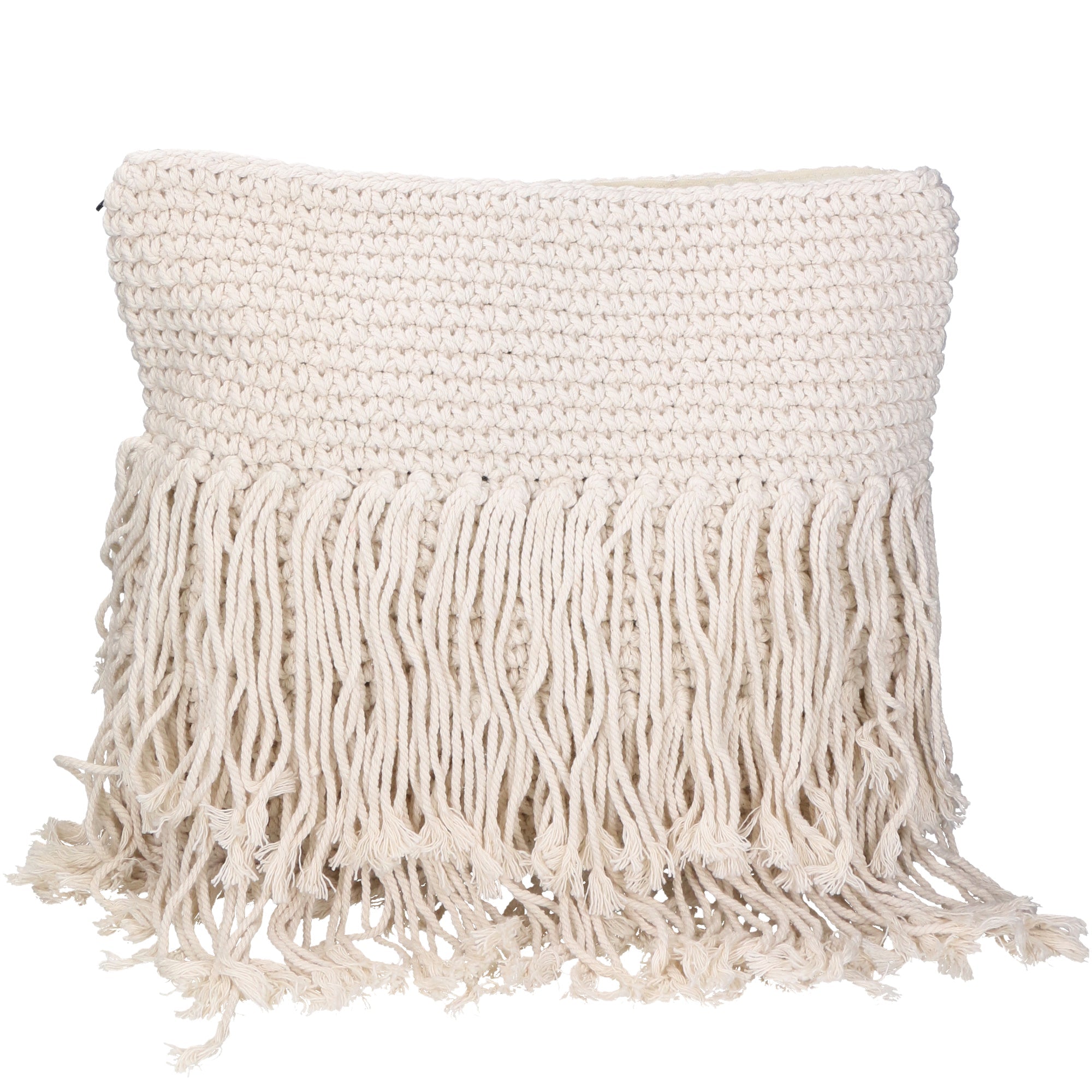 Junia Borsa a tracolla da donna Cotone intrecciato 88119-BEIGE Chiara Ferretti
