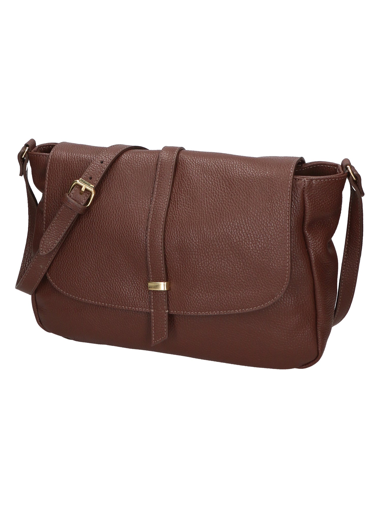 Veronica Borsa a spalla da donna Vera pelle 06519-D223 cioccolato Chiara Ferretti