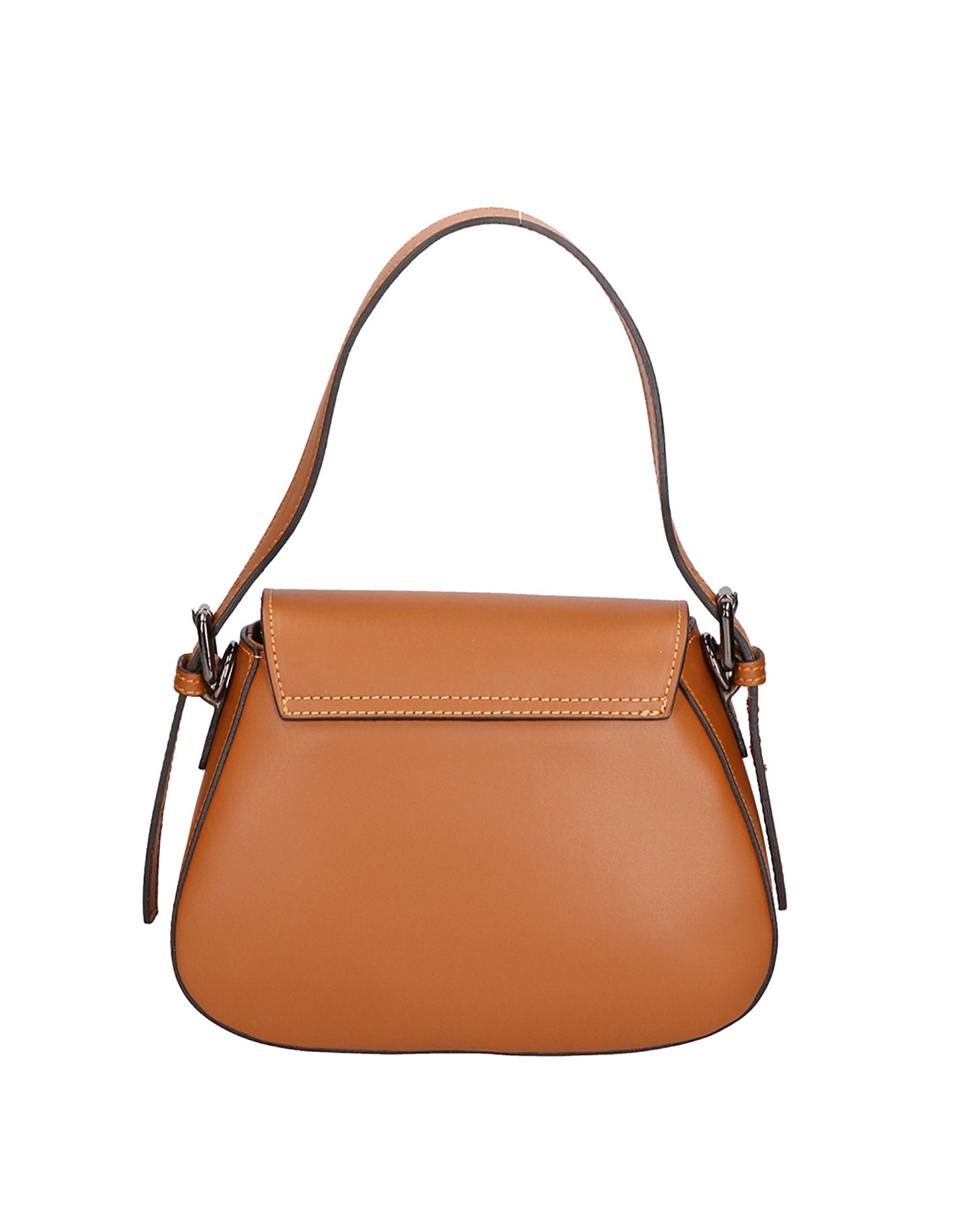 Valda Borsa a mano da donna Vera pelle 06523-L128 CAMEL Chiara Ferretti