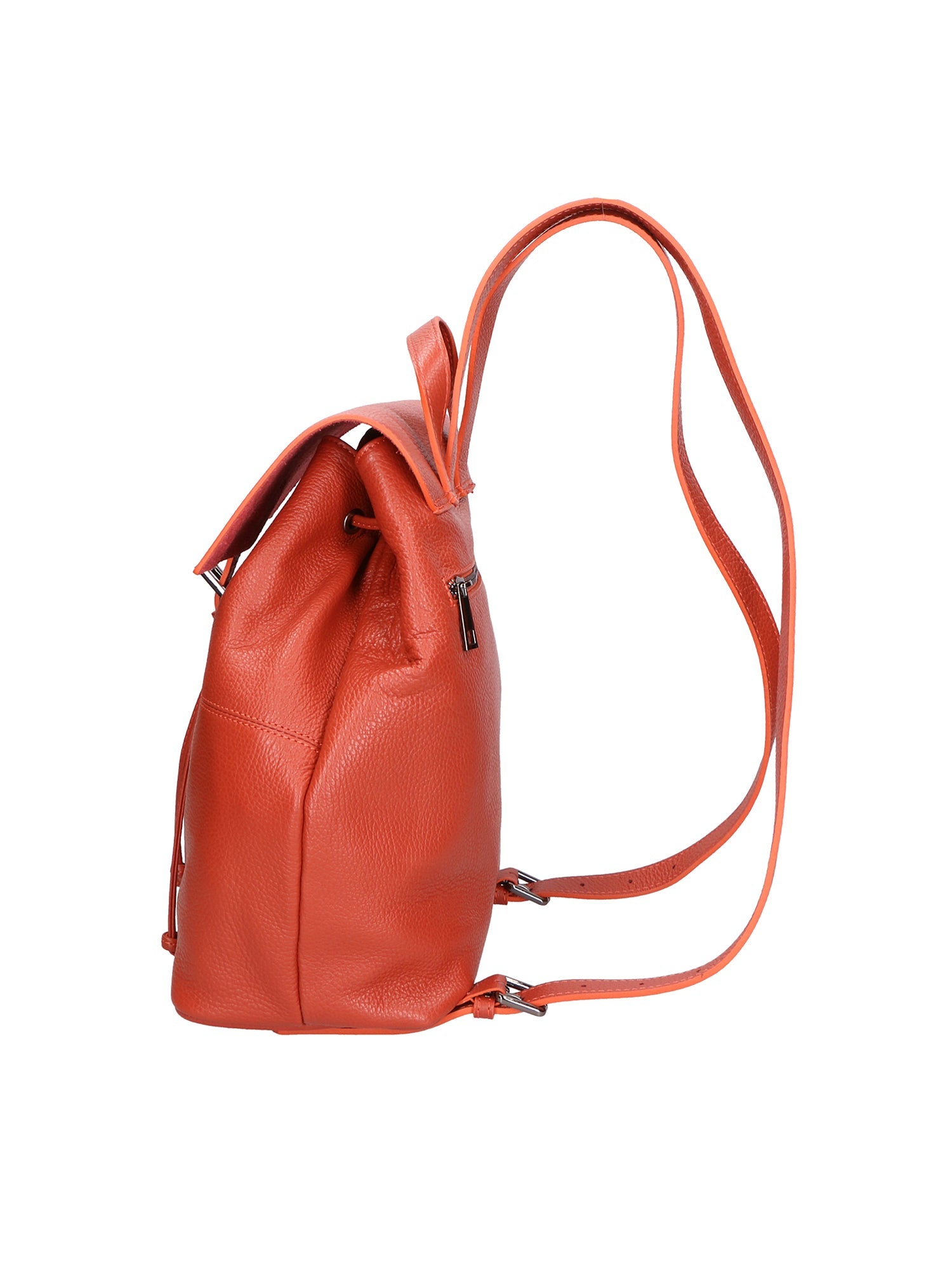 Lorentina 06855-D61 MATTONE Zaino da donna in vera pelle Chiara Ferretti