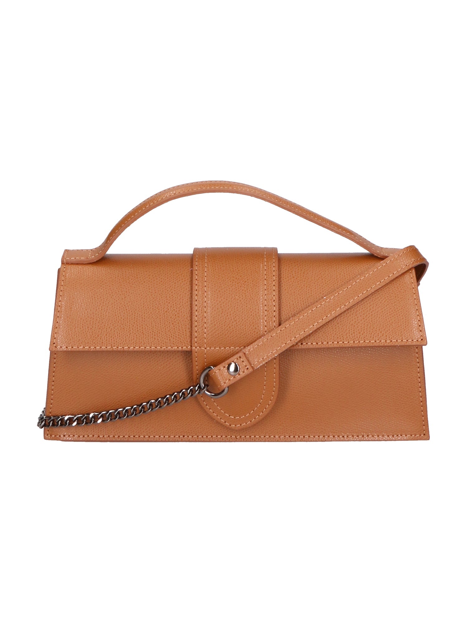 Liliana Damenhandtasche aus echtem Leder, hergestellt in Italien, 13 x 28 x 5 cm