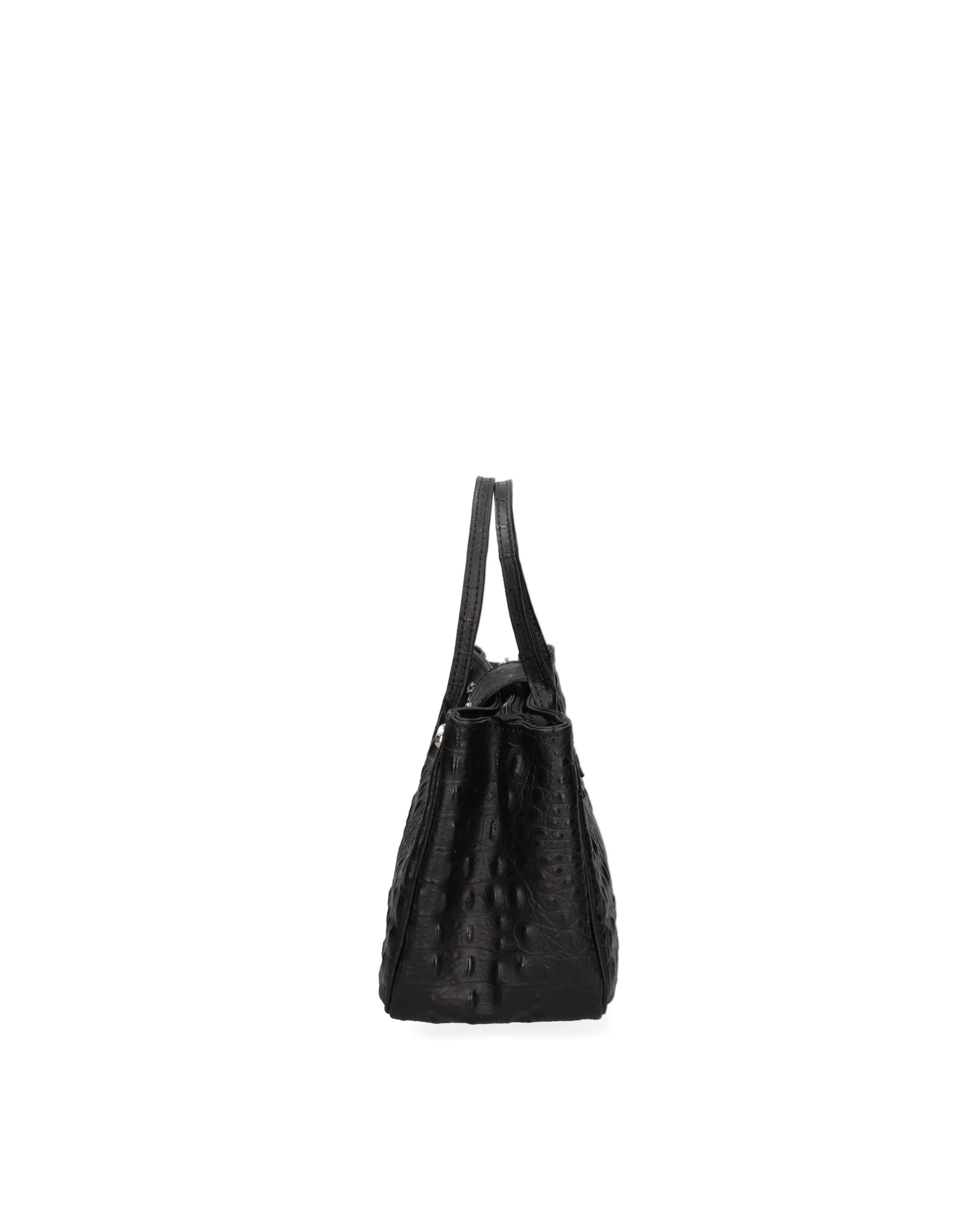 Cervo Borsa a tracolla da donna Vera pelle 7720-NERO Chiara Ferretti