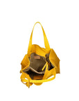 Aelia Borsa a spalla da donna Vera pelle 3312-D04 GIALLO YELLOW Chiara Ferretti