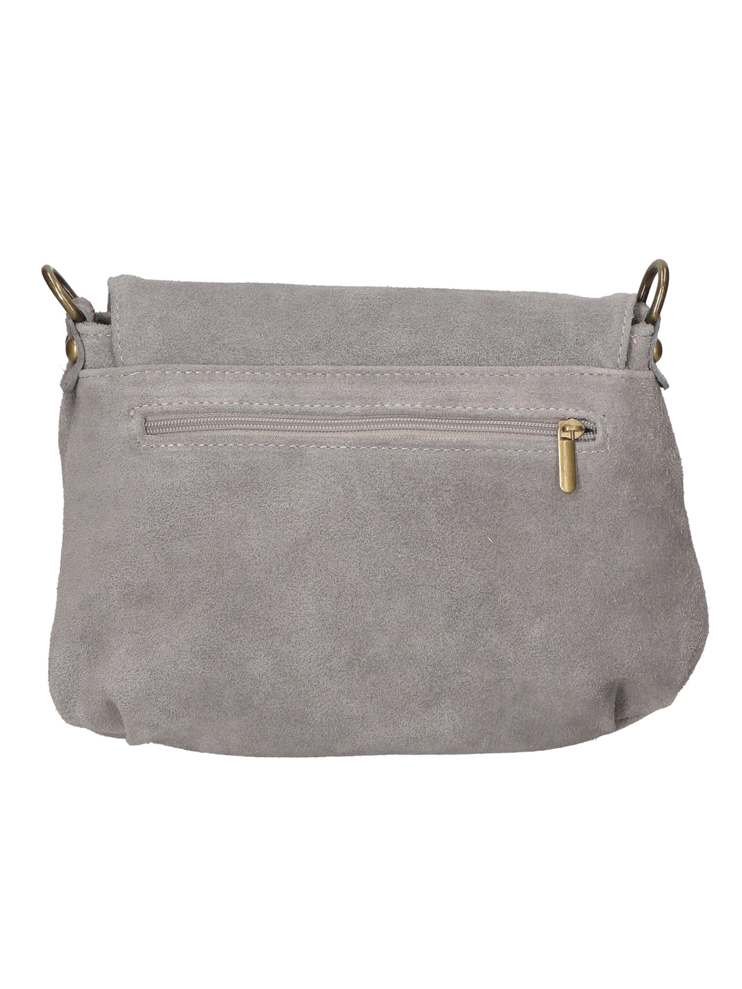 Emanuela Borsa a tracolla da donna Vera pelle 80057-018 GRIGIO MEDIO Chiara Ferretti