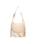 Zefira Borsa a spalla da donna Pelle Scamosciata 8630-ROSA PINK Chiara Ferretti