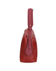 Vivienne Borsa a spalla da donna Vera pelle 06674-D10 RUBINO + D34 BORD Chiara Ferretti