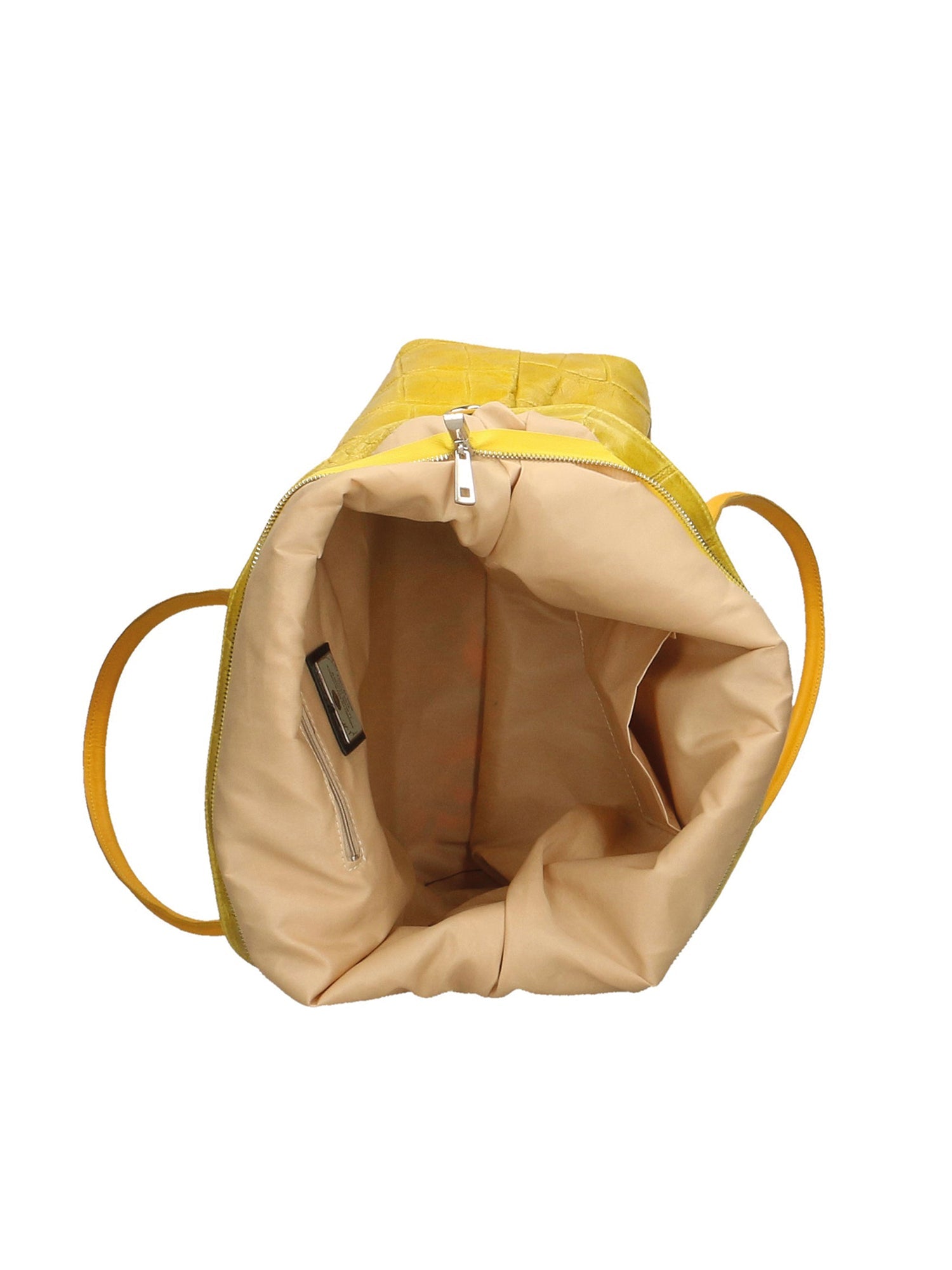 Renata Borsa a mano da donna Vera pelle 691662-GIALLO YELLOW Chiara Ferretti