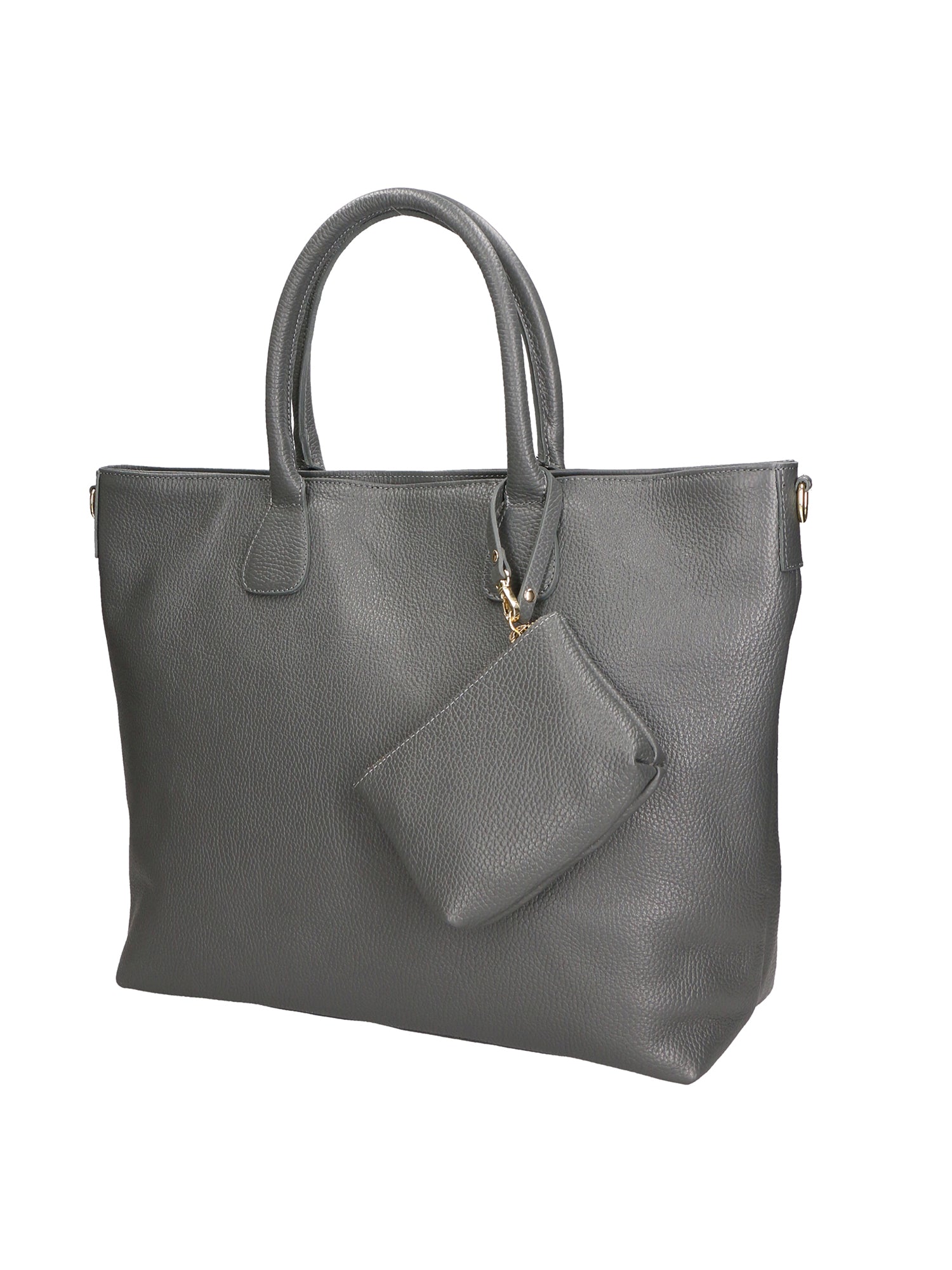 Wladimira Women's Shoulder Bag in Genuine Leather Made in Italy 43x33x9 cm