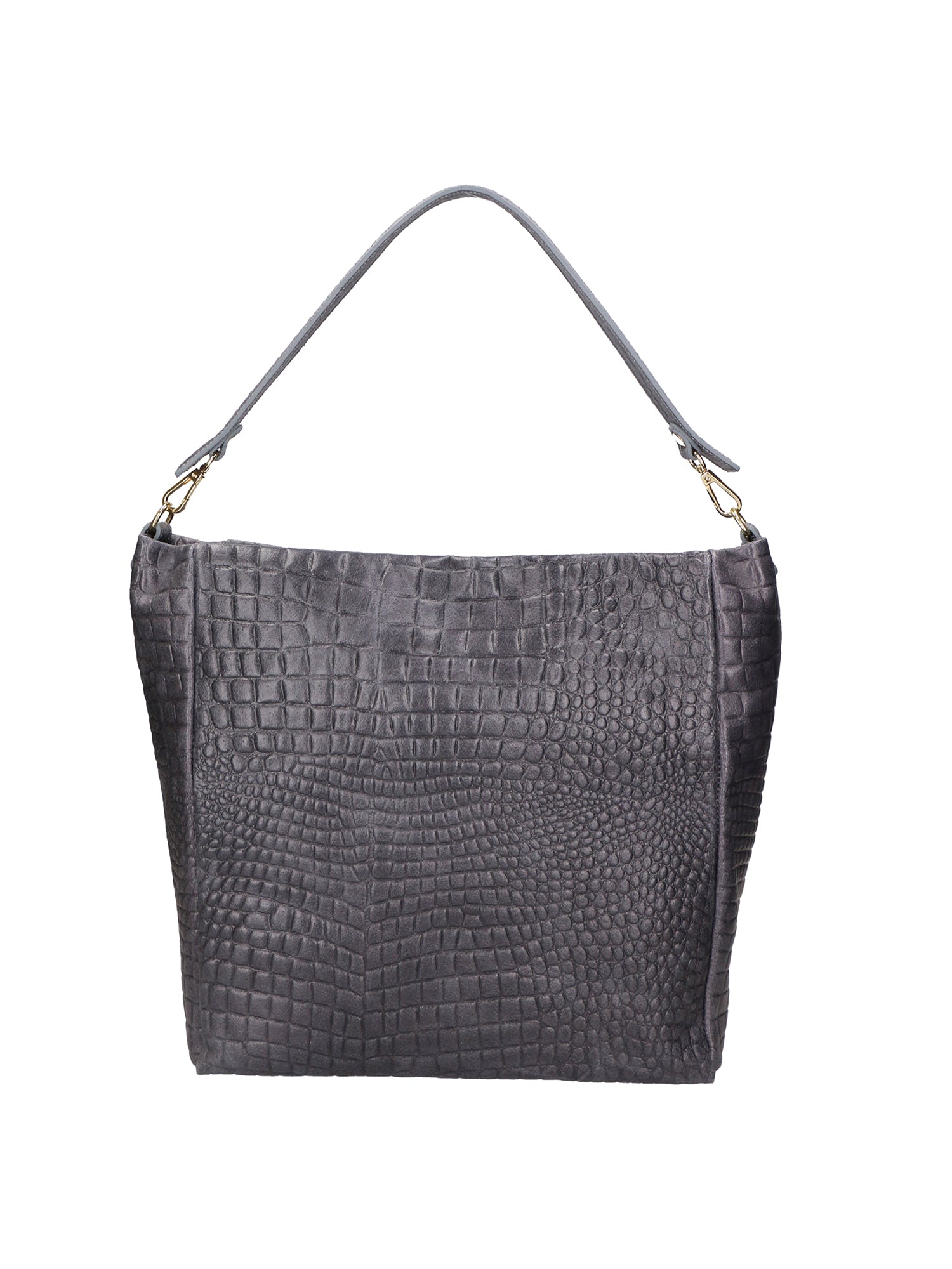 Valtera Damen-Schultertasche aus echtem Leder, hergestellt in Italien, 32 x 31 x 15 cm
