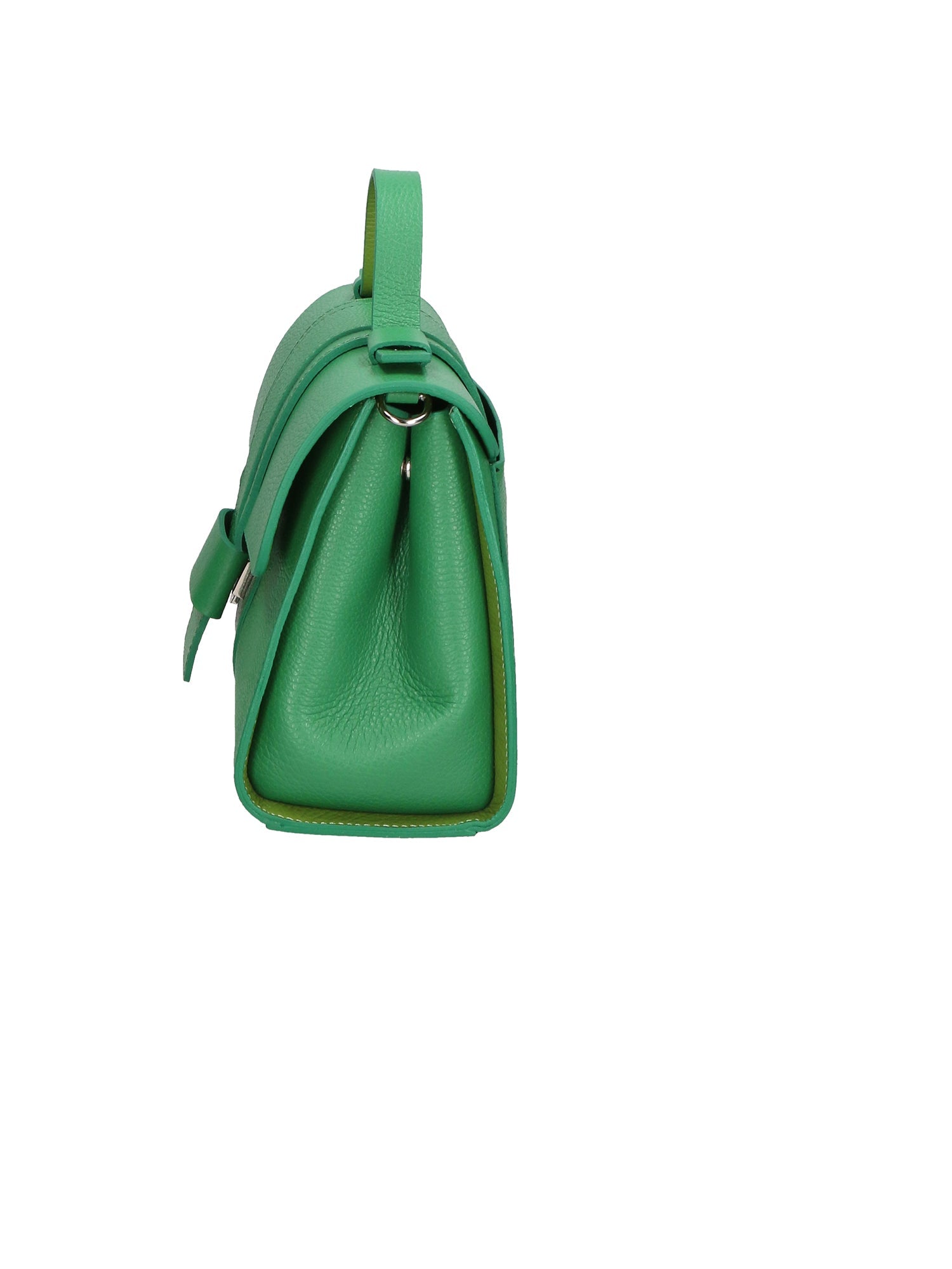Gina Borsa a mano da donna Vera pelle 05926-D47 VERDE MELA + D507 ALOE Chiara Ferretti
