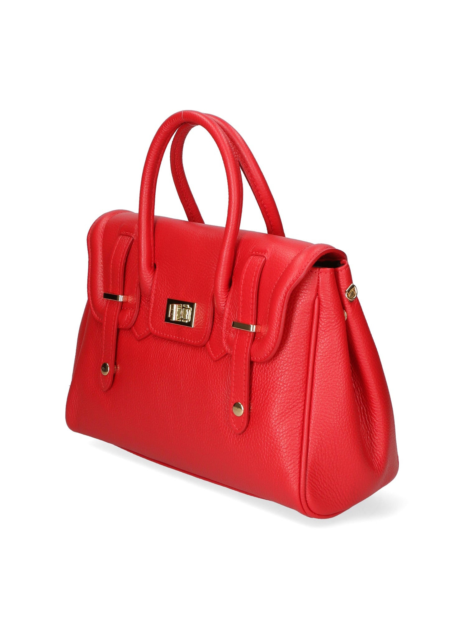 Ersilia Borsa a mano da donna Vera pelle 8092-D08 ROSSO RED Chiara Ferretti