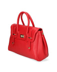 Ersilia Borsa a mano da donna Vera pelle 8092-D08 ROSSO RED Chiara Ferretti