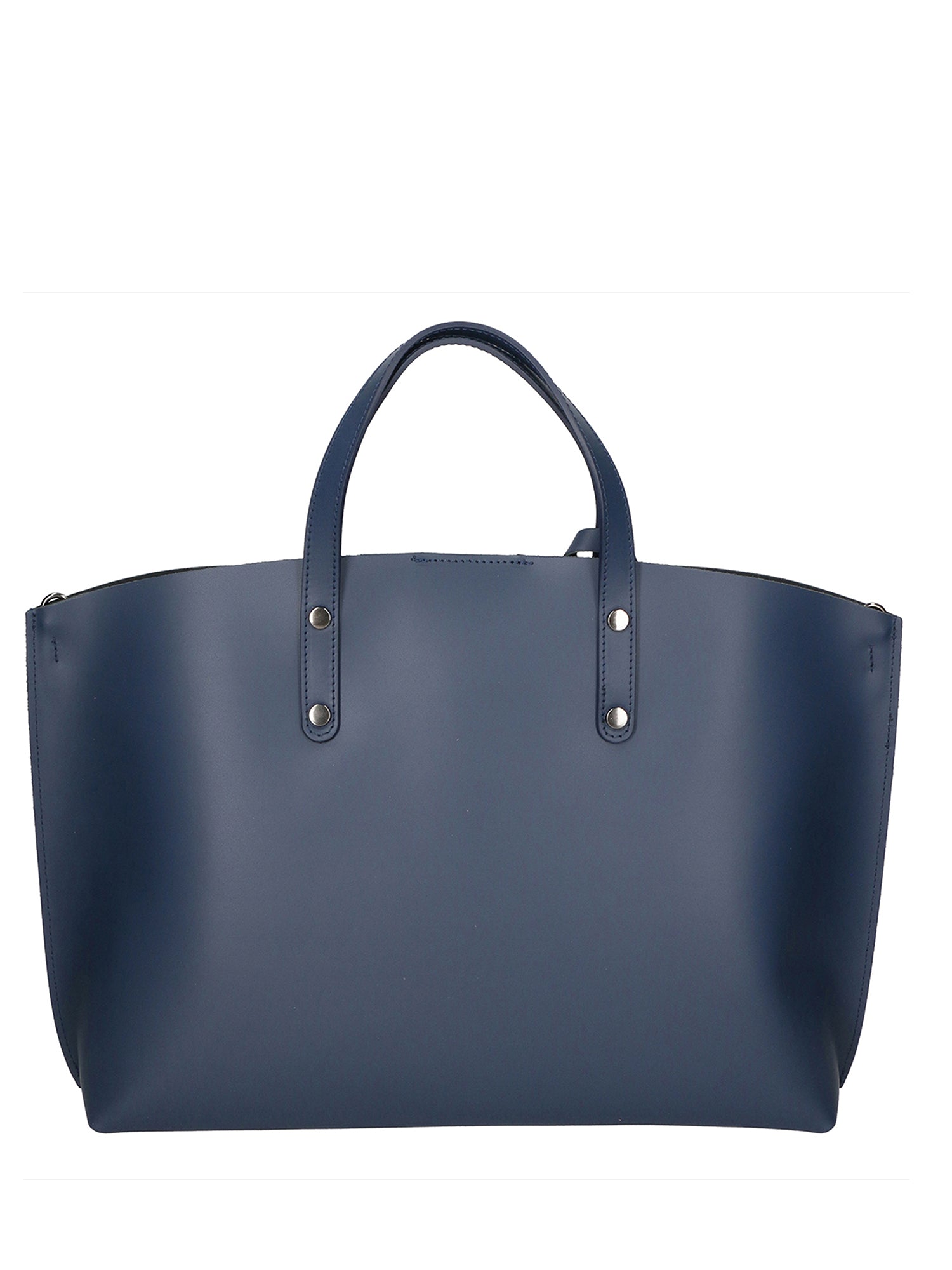 Lumena Borsa a mano da donna Vera pelle 2094-L318 BLU NAVY Chiara Ferretti