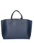 Lumena Borsa a mano da donna Vera pelle 2094-L318 BLU NAVY Chiara Ferretti