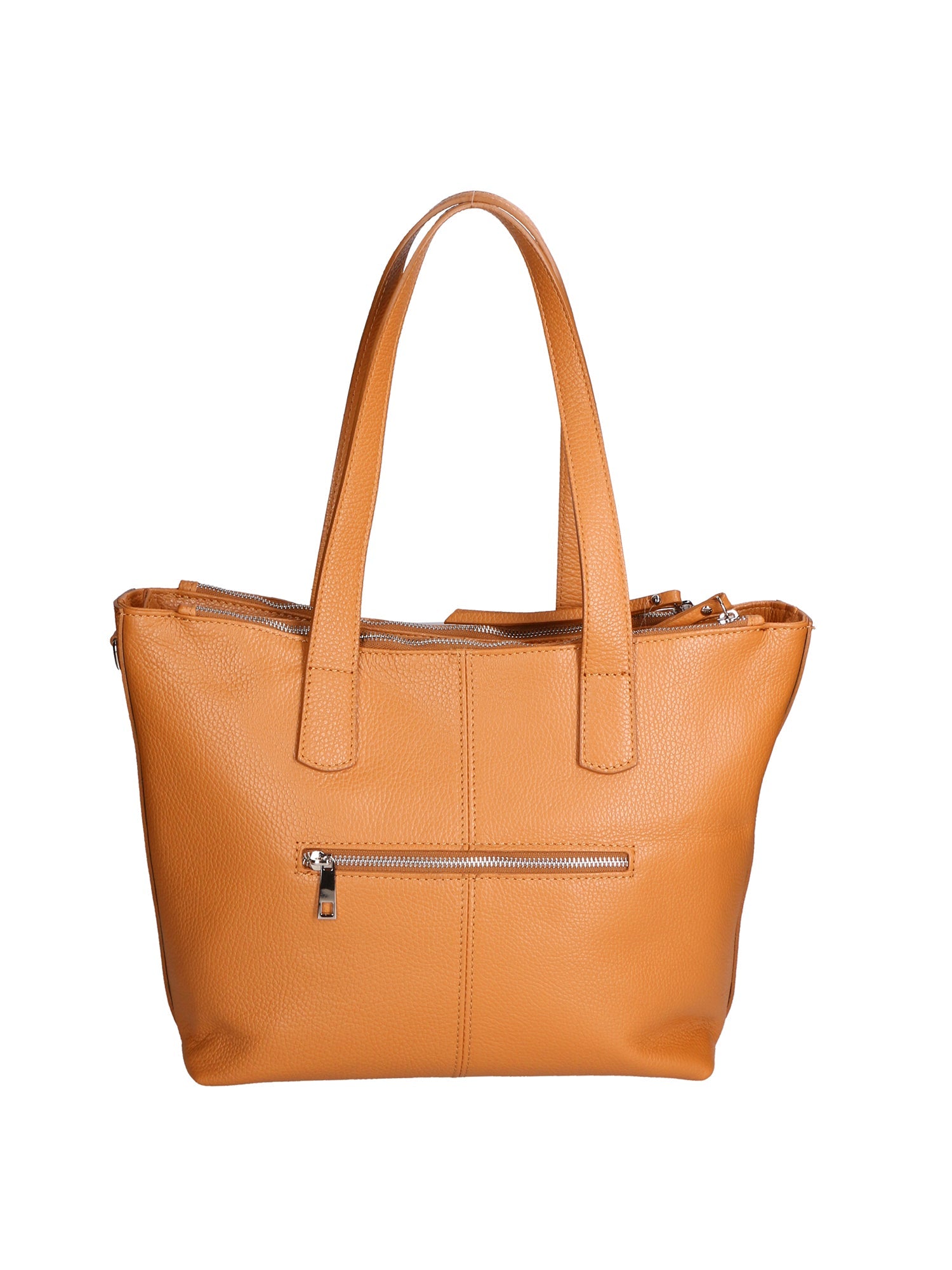 Gea Borsa a spalla da donna Vera pelle 05935-D44 CUOIO COGNAC Chiara Ferretti