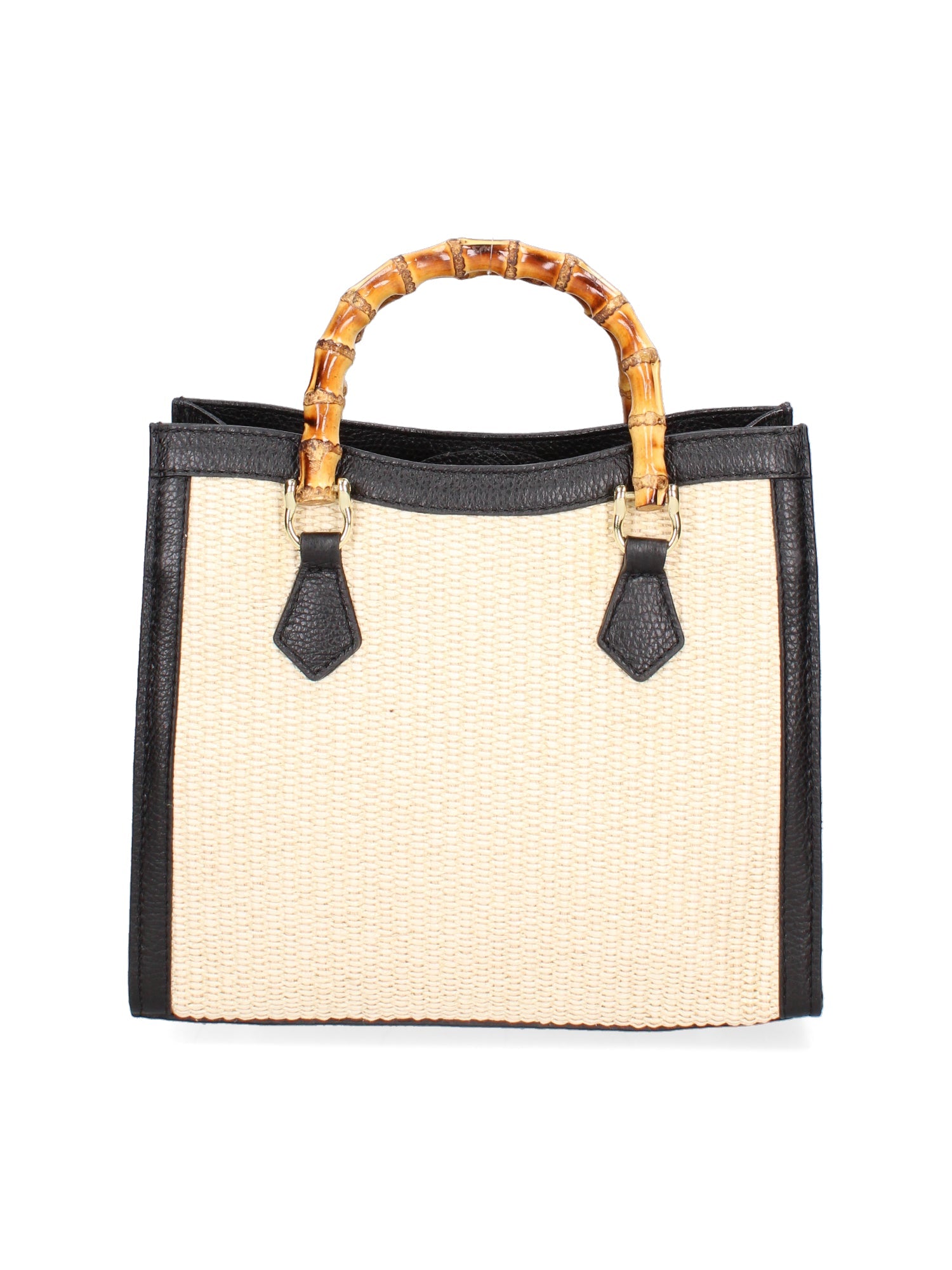 Eterea Borsa a mano da donna Misto pelle e tessuto 05097-142+D28 NERO Chiara Ferretti