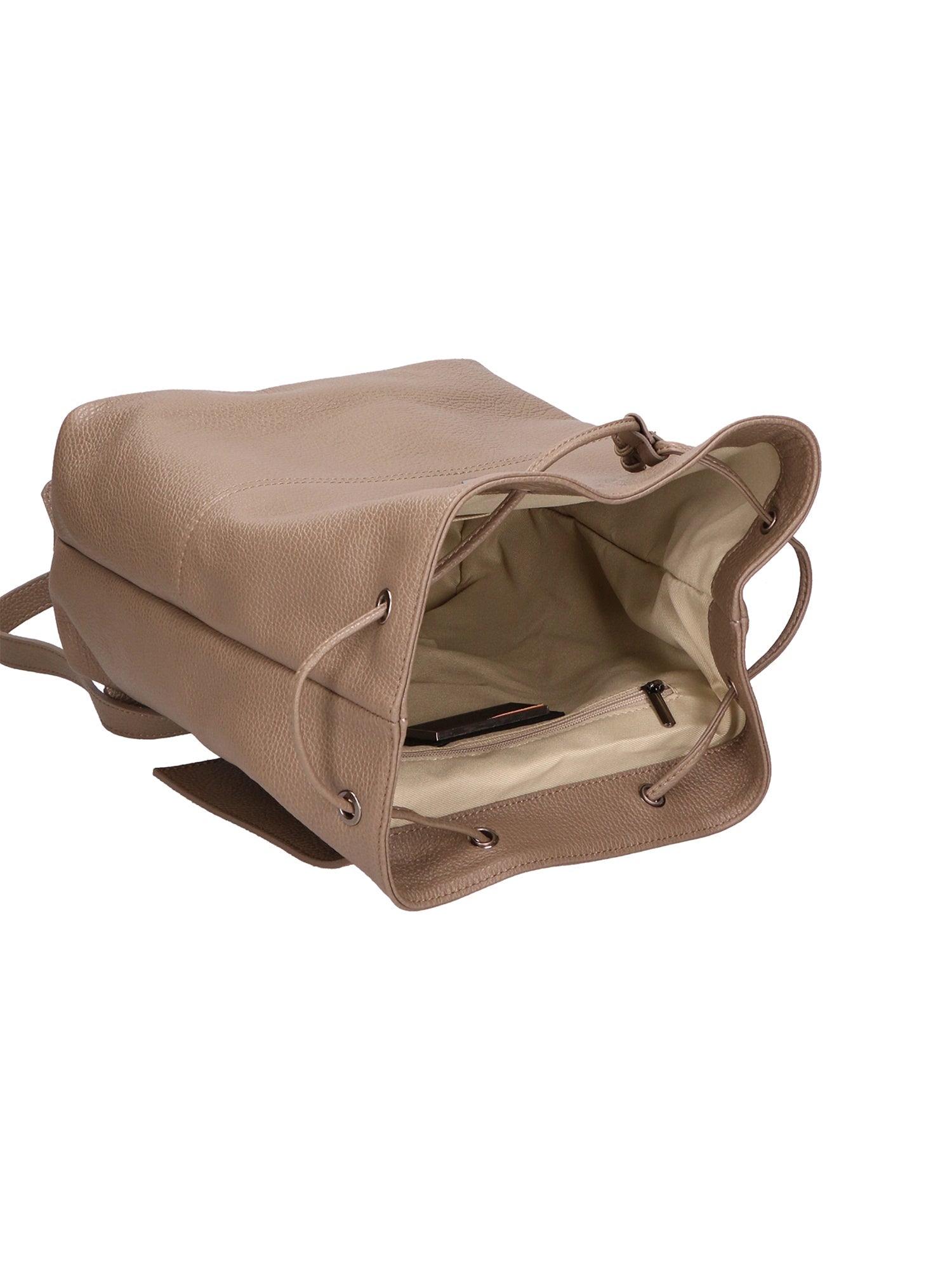 Lorentina 06855-D40 TAUPE Zaino da donna in vera pelle TAUPE Chiara Ferretti